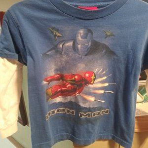 Iron Man Long Sleeve T Shirt Size M 8